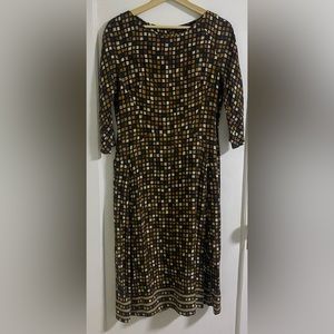 Midi dress Spanish designer Purificacion Garcia